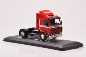 Scania 142 M Raudonas IXO 1:43 TR173 Metalas - nuotrauka 3 iš 4