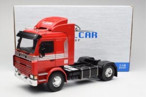 Scania 143M 470 Topline Raudonas MCG 1:18 MCG18142 Metalas - nuotrauka 8 iš 8