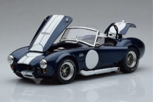 Shelby Cobra 427 S/C Tamsiai Mėlynas Kyosho 1:18 08048DBL Metalas - nuotrauka 2 iš 9