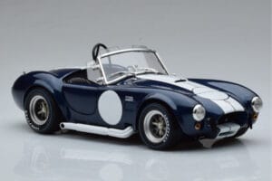 Shelby Cobra 427 S/C Tamsiai Mėlynas Kyosho 1:18 08048DBL Metalas - nuotrauka 5 iš 9