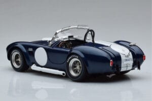 Shelby Cobra 427 S/C Tamsiai Mėlynas Kyosho 1:18 08048DBL Metalas - nuotrauka 6 iš 9