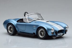 Shelby Cobra 427 S/C Šviesiai Mėlynas Kyosho 1:18 08048SBL Metalas - nuotrauka 5 iš 9