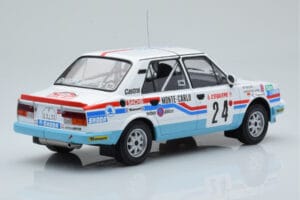 Skoda 130 L Night Version #24 J. Augland Rally Monte Carlo 1987 IXO 1:18 18RMC156 Metalas - nuotrauka 2 iš 6