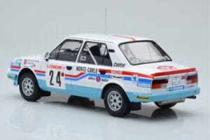 Skoda 130 L Night Version #24 J. Augland Rally Monte Carlo 1987 IXO 1:18 18RMC156 Metalas - nuotrauka 5 iš 6