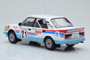 Skoda 130 LR #21 L. Krecek / B. Motl Rally Acropolis 1986 IXO 1:18 18RMC157A Metalas - nuotrauka 4 iš 6