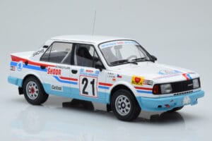 Skoda 130 LR #21 L. Krecek / B. Motl Rally Acropolis 1986 IXO 1:18 18RMC157A Metalas - nuotrauka 5 iš 6