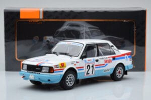Skoda 130 LR #21 L. Krecek / B. Motl Rally Acropolis 1986 IXO 1:18 18RMC157A Metalas - nuotrauka 6 iš 6