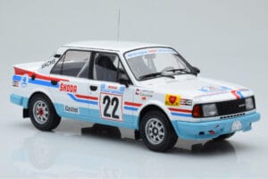 Skoda 130 LR #22 S. Kvaizar / J. Janecek Rally Acropolis 1986 IXO 1:18 18RMC157B Metalas - nuotrauka 4 iš 6