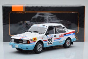 Skoda 130 LR #22 S. Kvaizar / J. Janecek Rally Acropolis 1986 IXO 1:18 18RMC157B Metalas - nuotrauka 6 iš 6