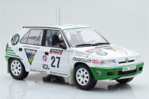 Skoda Felicia #27 P. Sibera / P. Gross Rally RAC Lombard 1995 IXO 1:18 18RMC148 Metalas - nuotrauka 4 iš 6