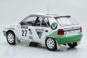 Skoda Felicia #27 P. Sibera / P. Gross Rally RAC Lombard 1995 IXO 1:18 18RMC148 Metalas - nuotrauka 5 iš 6