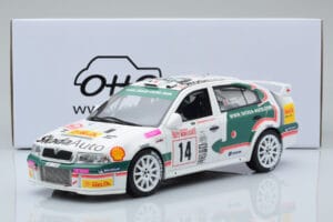 Skoda Octavia WRC #14 D. Auriol / D. Giraudet Rally Monte Carlo 2003 Otto 1:18 OT431 Derva - nuotrauka 6 iš 6
