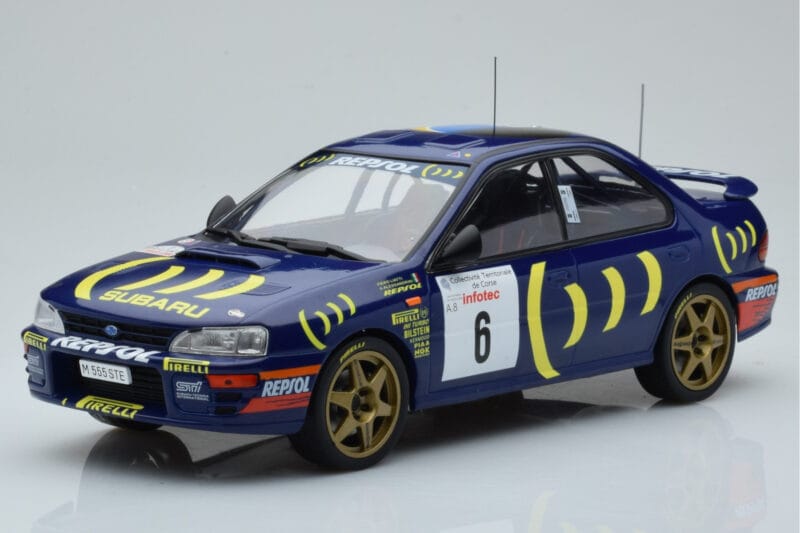 Subaru Impreza 555 #6 P. Liatti / C. Cassina Tour de Corse 1995 IXO 1:18