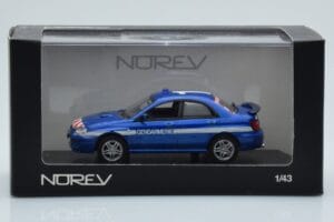 Subaru Impreza GD Gendarmerie Norev 1:43 800075 Metalas - nuotrauka 4 iš 4