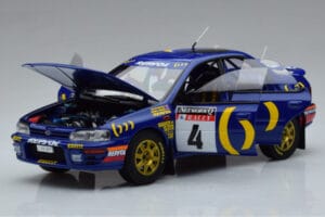 Subaru Impreza #4 C. McRae / D. Ringer Winner RAC Rally 1994 Kyosho 1:18 08962A Metalas - nuotrauka 2 iš 9