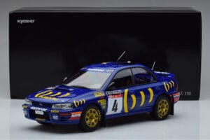 Subaru Impreza #4 C. McRae / D. Ringer Winner RAC Rally 1994 Kyosho 1:18 08962A Metalas - nuotrauka 9 iš 9