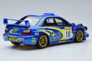 Subaru Impreza WRC #10 T. Makinen / K. Lindstrom Rally Monte Carlo Night Version 2002 Otto 1:18 OT784 Derva - nuotrauka 2 iš 6
