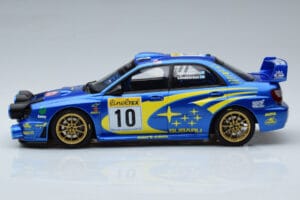 Subaru Impreza WRC #10 T. Makinen / K. Lindstrom Rally Monte Carlo Night Version 2002 Otto 1:18 OT784 Derva - nuotrauka 3 iš 6