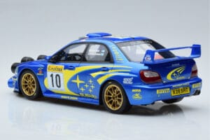 Subaru Impreza WRC #10 T. Makinen / K. Lindstrom Rally Monte Carlo Night Version 2002 Otto 1:18 OT784 Derva - nuotrauka 5 iš 6