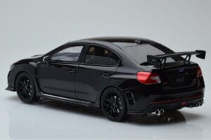 Subaru Impreza WRX STI Nurburgring Challenge Package Juodas Kyosho 1:18 KSR18021BK Derva - nuotrauka 5 iš 6