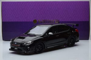 Subaru Impreza WRX STI Nurburgring Challenge Package Juodas Kyosho 1:18 KSR18021BK Derva - nuotrauka 6 iš 6