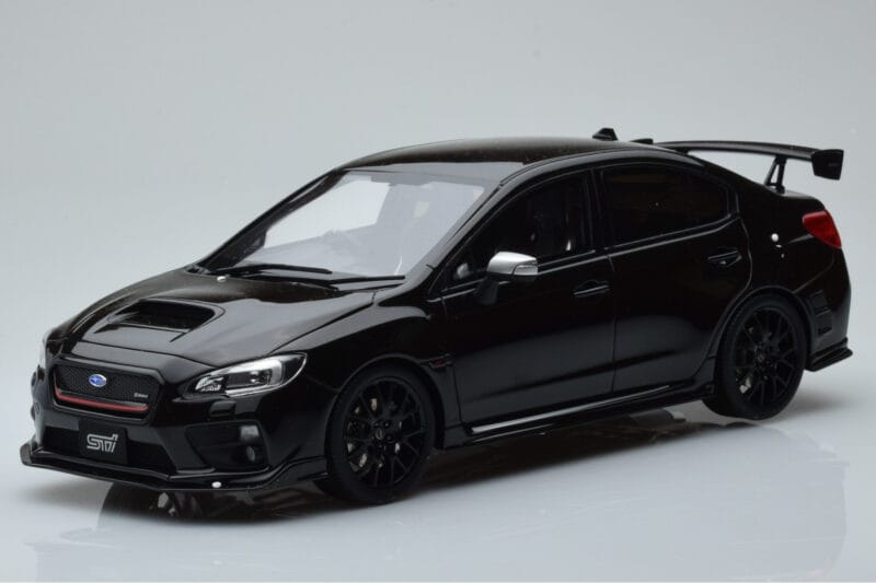 Subaru Impreza WRX STI Nurburgring Challenge Package Juodas Kyosho 1:18