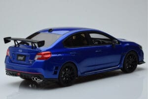 Subaru Impreza WRX STI Nurburgring Challenge Package Mėlynas Kyosho 1:18 KSR18021BL Derva - nuotrauka 2 iš 5