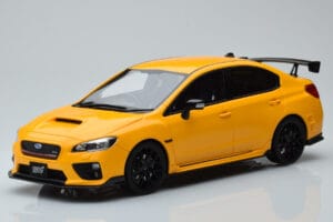Subaru Impreza WRX STI Nurburgring Challenge Package Geltonas Kyosho 1:18
