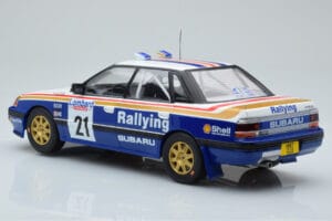 Subaru Legacy RS #21 C. McRae / D. Ringer RAC Rally 1991 IXO 1:18 18RMC080B Metalas - nuotrauka 5 iš 6