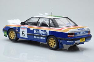 Subaru Legacy RS Night Version #6 M. Alen / I. Kivimaki RAC Rally 1991 IXO 1:18 18RMC080A Metalas - nuotrauka 5 iš 6