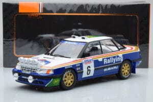 Subaru Legacy RS Night Version #6 M. Alen / I. Kivimaki RAC Rally 1991 IXO 1:18 18RMC080A Metalas - nuotrauka 6 iš 6
