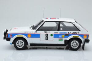 Talbot Sunbeam Lotus Night Version #8 H. Toivonen / P. White Rally Monte Carlo 1981 IXO 1:18 18RMC095B Metalas - nuotrauka 3 iš 6