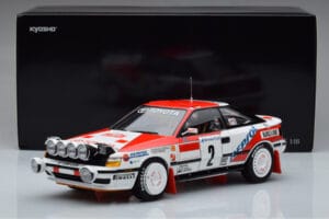 Toyota Celica GT-Four ST165 #2 C. Sainz / L. Moya Winner Rally Monte Carlo 1991 Kyosho 1:18 08961B Metalas - nuotrauka 12 iš 12