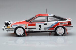 Toyota Celica GT-Four ST165 #2 C. Sainz / L. Moya Winner Rally Monte Carlo 1991 Kyosho 1:18 08961B Metalas - nuotrauka 4 iš 12