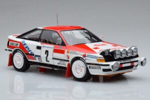 Toyota Celica GT-Four ST165 #2 C. Sainz / L. Moya Winner Rally Monte Carlo 1991 Kyosho 1:18 08961B Metalas - nuotrauka 5 iš 12