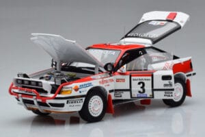 Toyota Celica GT-Four ST165 #3 B. Waldegard / F. Gallagher Winner Safari Rally 1990 Kyosho 1:18 08961A Metalas - nuotrauka 2 iš 12