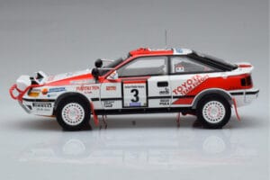 Toyota Celica GT-Four ST165 #3 B. Waldegard / F. Gallagher Winner Safari Rally 1990 Kyosho 1:18 08961A Metalas - nuotrauka 4 iš 12