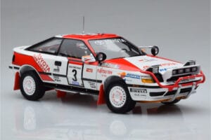 Toyota Celica GT-Four ST165 #3 B. Waldegard / F. Gallagher Winner Safari Rally 1990 Kyosho 1:18 08961A Metalas - nuotrauka 5 iš 12