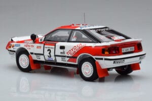 Toyota Celica GT-Four ST165 #3 B. Waldegard / F. Gallagher Winner Safari Rally 1990 Kyosho 1:18 08961A Metalas - nuotrauka 6 iš 12