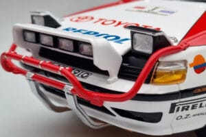 Toyota Celica GT-Four ST165 #3 B. Waldegard / F. Gallagher Winner Safari Rally 1990 Kyosho 1:18 08961A Metalas - nuotrauka 10 iš 12