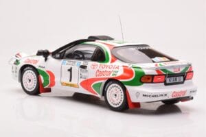 Toyota Celica Turbo 4WD ST185 #1 J. Kankkunen / J. Piironen Safari Rally 1993 IXO 1:18 18RMC150A Metalas - nuotrauka 5 iš 6