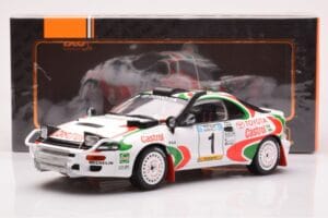 Toyota Celica Turbo 4WD ST185 #1 J. Kankkunen / J. Piironen Safari Rally 1993 IXO 1:18 18RMC150A Metalas - nuotrauka 6 iš 6