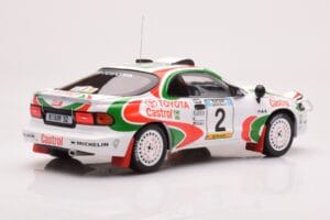 Toyota Celica Turbo 4WD ST185 #2 M. Alén / I. Kivimäki Safari Rally 1993 IXO 1:18 18RMC150B Metalas - nuotrauka 2 iš 6