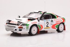 Toyota Celica Turbo 4WD ST185 #2 M. Alén / I. Kivimäki Safari Rally 1993 IXO 1:18