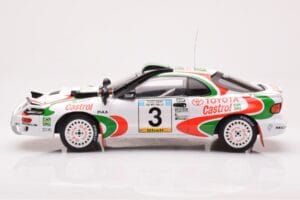 Toyota Celica Turbo 4WD ST185 #3 I. Duncan / R. Virtanen Safari Rally 1994 IXO 1:18 18RMC150C Metalas - nuotrauka 3 iš 6
