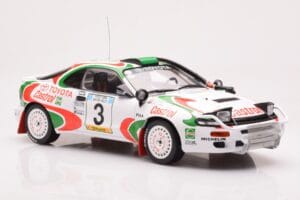 Toyota Celica Turbo 4WD ST185 #3 I. Duncan / R. Virtanen Safari Rally 1994 IXO 1:18 18RMC150C Metalas - nuotrauka 4 iš 6