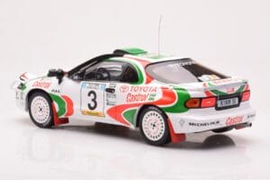 Toyota Celica Turbo 4WD ST185 #3 I. Duncan / R. Virtanen Safari Rally 1994 IXO 1:18 18RMC150C Metalas - nuotrauka 5 iš 6