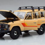 Toyota Land Cruiser 60 Smėlio Su Papildomais Dalimis Kyosho 1:18 - image 2 of 12