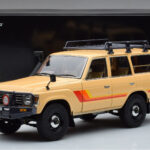 Toyota Land Cruiser 60 Smėlio Su Papildomais Dalimis Kyosho 1:18 - image 12 of 12