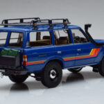 Toyota Land Cruiser 60 Mėlynas Su Papildomais Dalimis Kyosho 1:18 - image 3 of 11